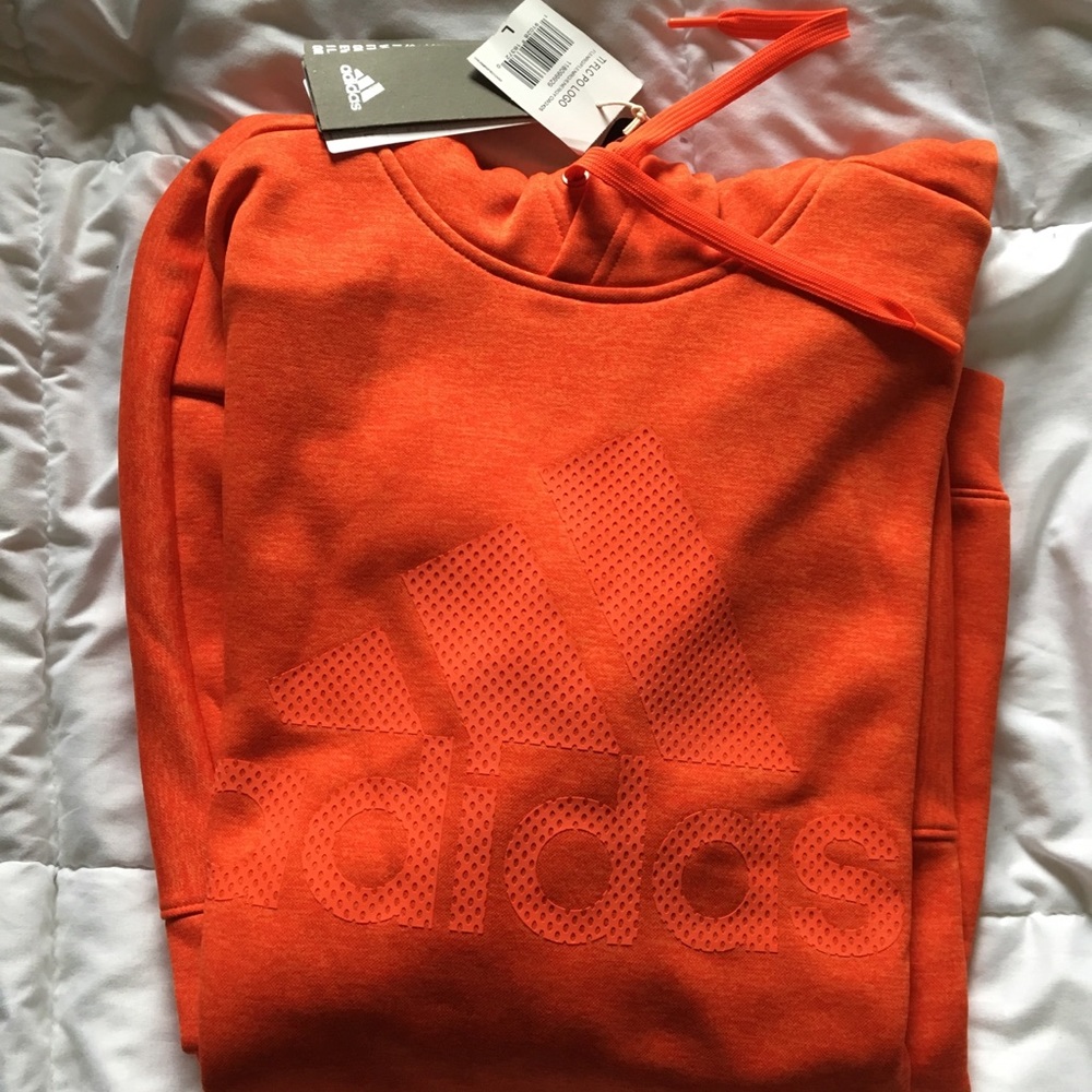 Men’s adidas Climawarm Orange hoody
